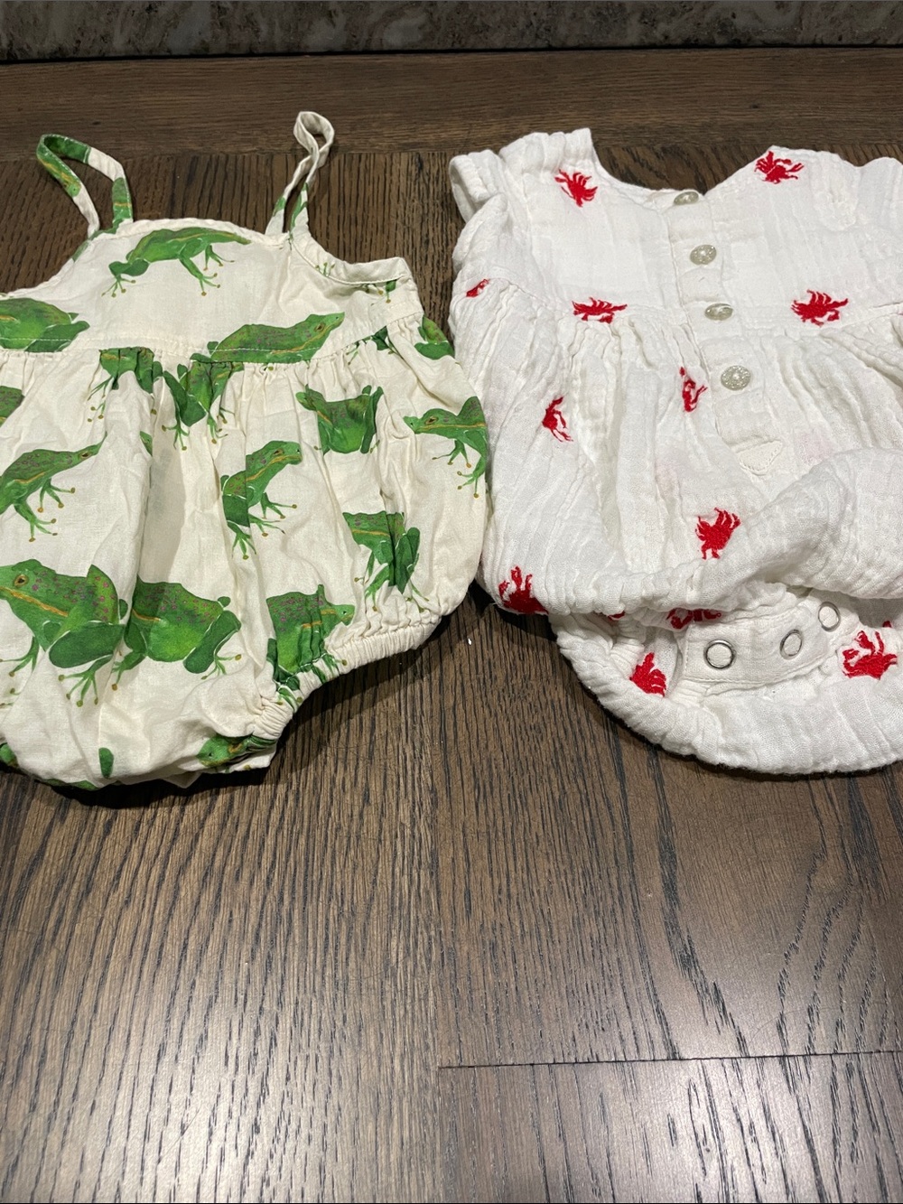 Bundle Pink Chicken Summer Rompers